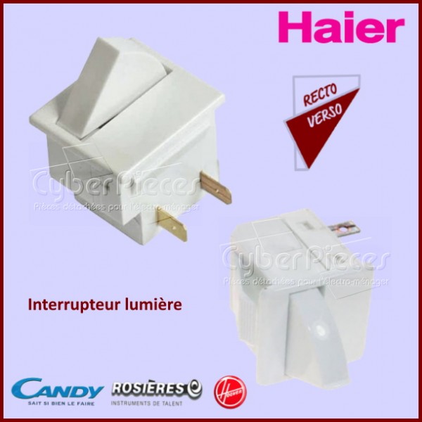 Interrupteur lumière Haier 00606050066 CYB-224277