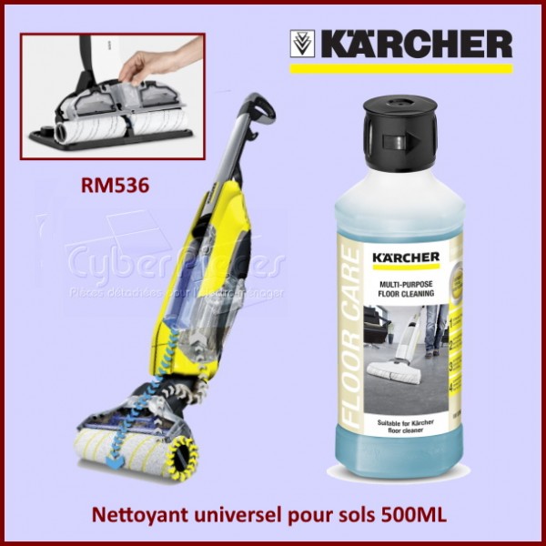 Nettoyant universel pour sols 500ML Karcher RM536 CYB-260862