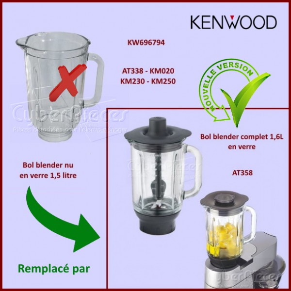 Bol blender seul Kenwood KW696794 CYB-357197