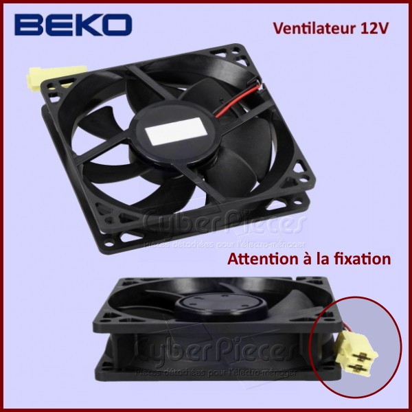 Ventilateur 12V Beko 5799900100