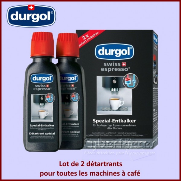 durgol swiss espresso  Détartrant spécial pour toutes les