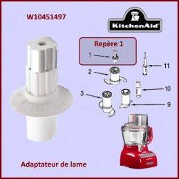 Adaptateur de lame Kitchenaid W10451497 CYB-130363