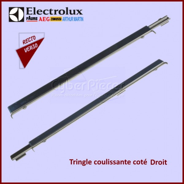 Tringle coulissante droite Electrolux 3546456025 CYB-194044