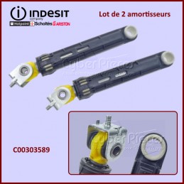 Lot de 2 amortisseurs Indesit C00303589 CYB-201933