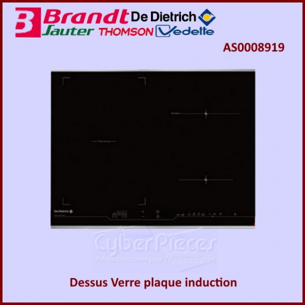 Dessus Verre induction Brandt AS0008919 CYB-082402