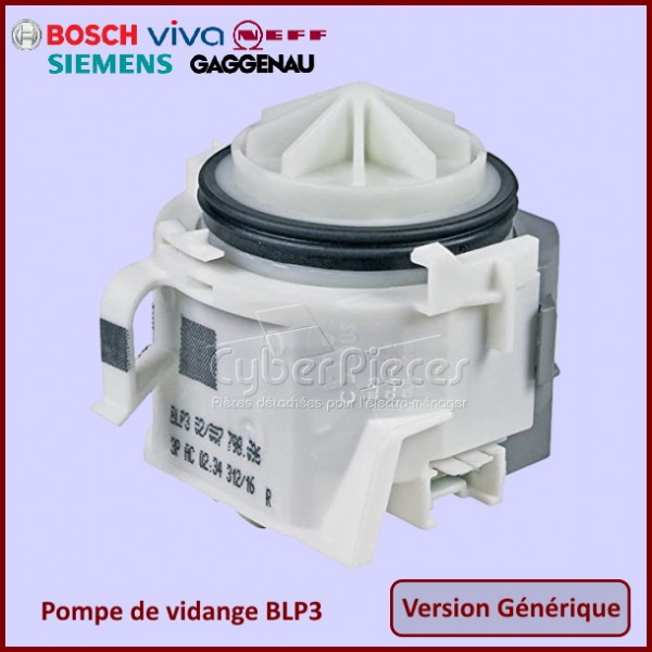 Pompe de vidange adaptable Bosch 00631200