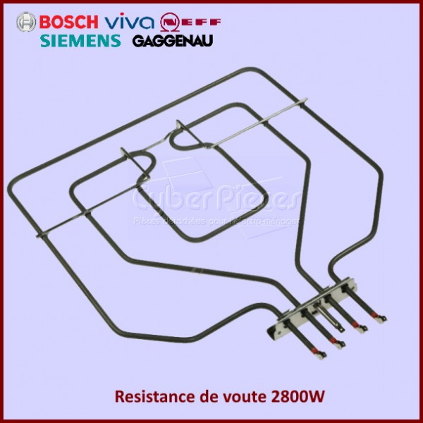 Resistance de voute 2800W Bosch 00472987 CYB-029155