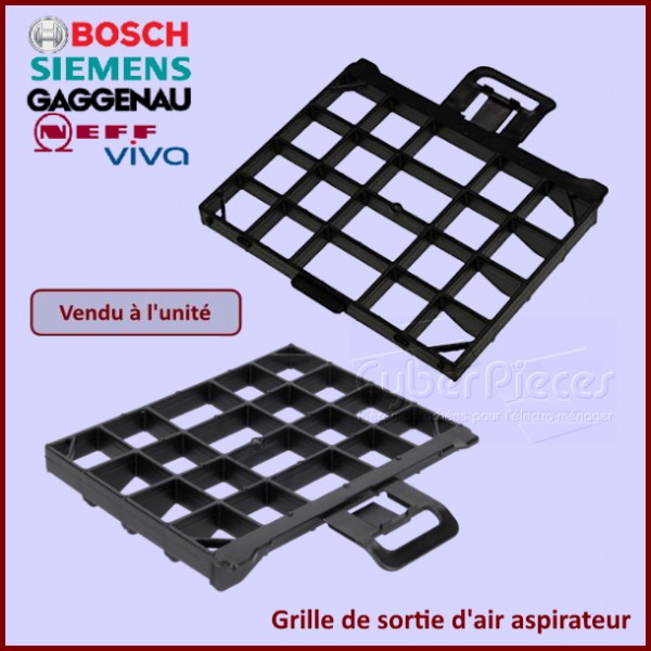 Grille de sortie d'air aspirateur Bosch 12012454