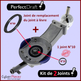 Lot de 1 Joint 00 Perfectdraft HD3720 HD3620 HD3610 + 1 joint N°10 offert CYB-058315