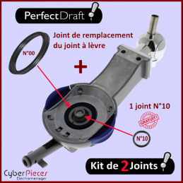 Lot de 1 Joint 00 Perfectdraft HD3720 HD3620 HD3610 HD3600 + 1 joint N°10 offert CYB-058315