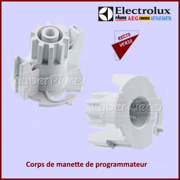 Corps manette programmateur Electrolux 1260566003 CYB-121637