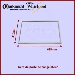 Accessoire Réfrigérateur et Congélateur Whirlpool Joint de porte congélateur  Réfrigérateur, congélateur 481246688648, BAUKNECHT - 106760