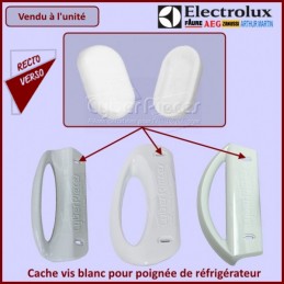 Cache-vis pour poignée blanche Electrolux 2230030013 CYB-135573