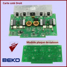 Carte électronique coté droit Beko 662000042 CYB-333740