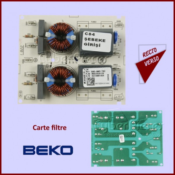 Carte filtre Beko 663926139 CYB-143646