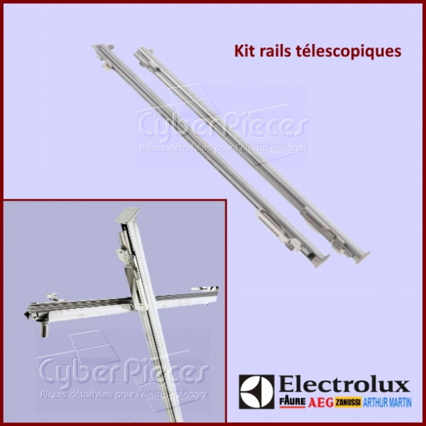 Kit rails télescopiques Electrolux 5611854117 CYB-185905
