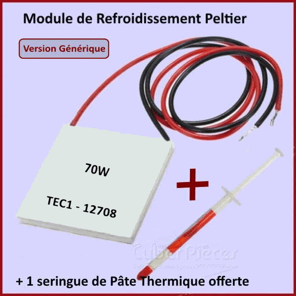 Module Peltier perfectdraft 70w  TEC1-12708