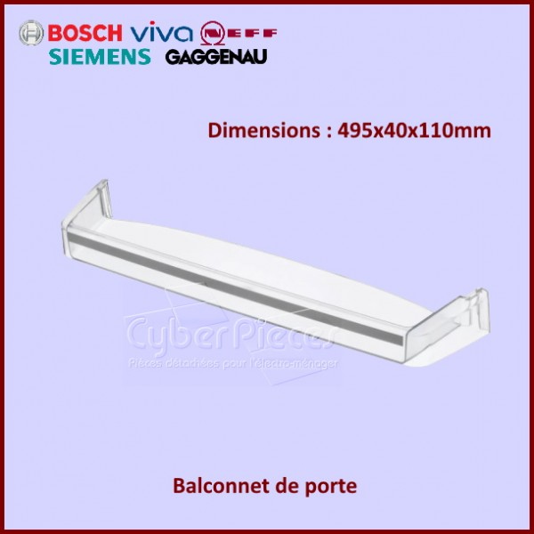 Balconnet de porte Bosch 00665151 CYB-335379