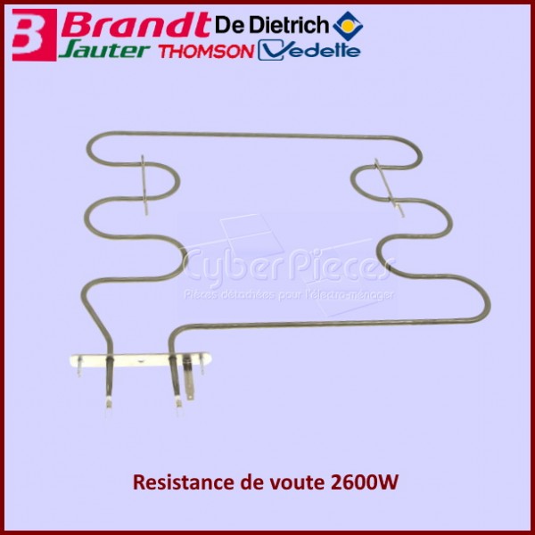 Resistance de voute 2600W Brandt AS0053965 CYB-367066