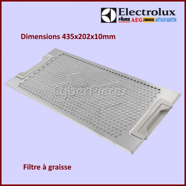 Filtre à graisse Electrolux 50292246001 CYB-213103