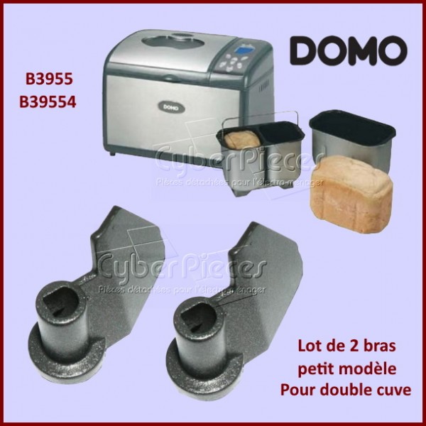 Lot de 2 bras Pétrisseur DOMO B3955