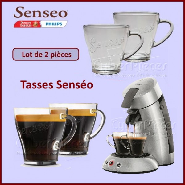 Lot de 2 tasses Senseo - Machine à dosettes