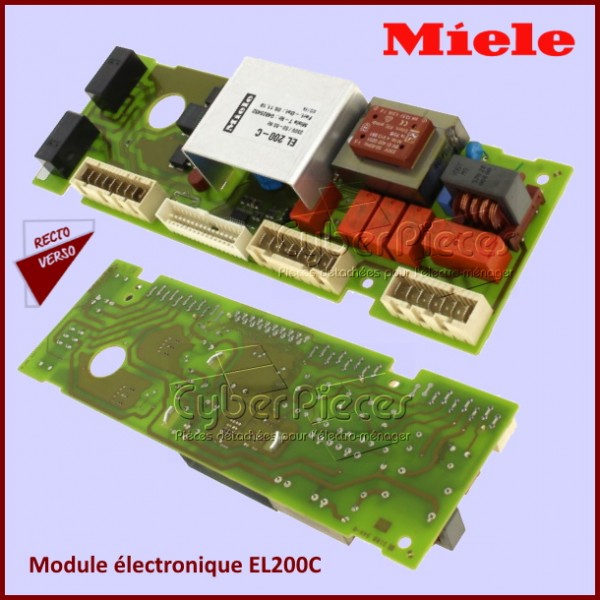 Carte électronique EL200C de puissance Miele 4825452 CYB-388757