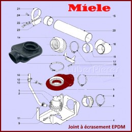 Joint à écrasement EPDM Miele 03929610***épuisé*** CYB-152600