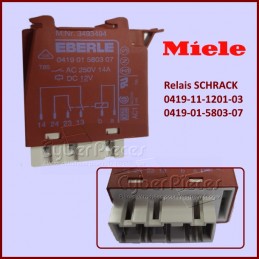 Relais SCHRACK 0419-11-1201-03 Miele 5870220 CYB-394079