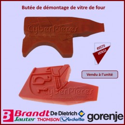 Clé - Butée de démontage de vitre de four Brandt 72X0283 CYB-238625