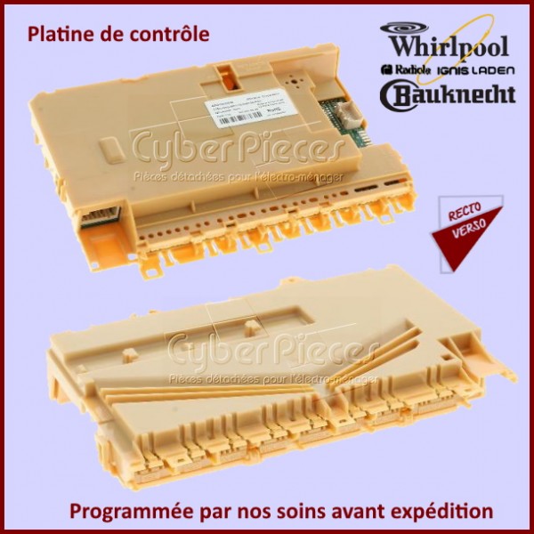 Platine électronique de contrôle Whirlpool 481010643044 GA-388726