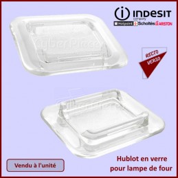 Verre Hublot De Lampe de four Indesit C00132816 CYB-043083