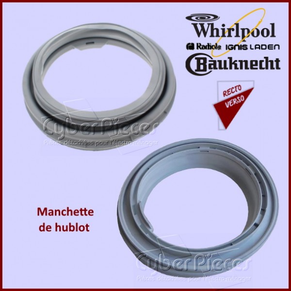 Manchette de hublot Whirlpool 481246068617 CYB-011006