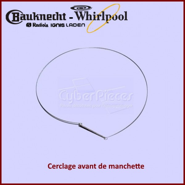 Cerclage avant de manchette Whirlpool 481249298011 CYB-083980