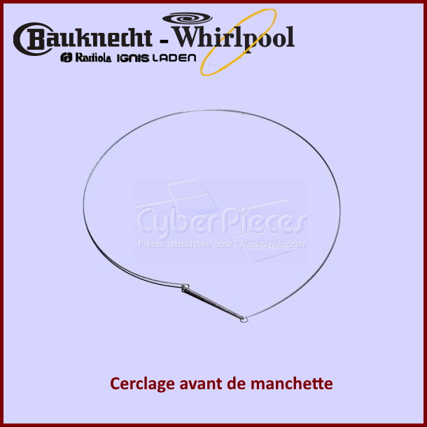 Cerclage avant de manchette Whirlpool  481249298011