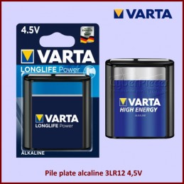 Pile plate alcaline 3LR12 4,5V CYB-235655