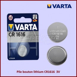 Pile bouton lithium CR1616  3V