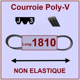 Courroie 1810J3 non élastique CYB-427654