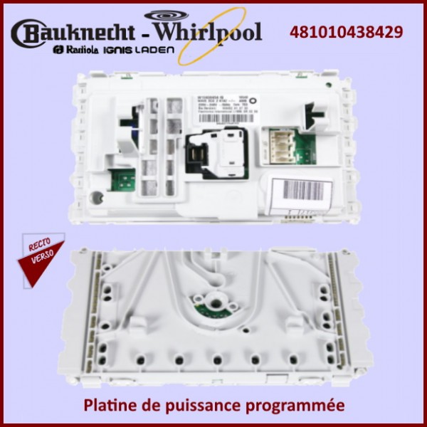 Carte électronique Whirlpool 481010438429 GA-383226