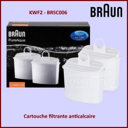 Cartouche filtrante Braun anticalcaire KWF2 - BRSC006 CYB-107785