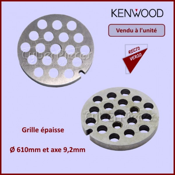 Grille épaisse hachoir Kenwood KW714428 CYB-321235