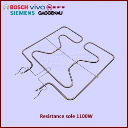 Resistance sole 1100W Bosch 00470763 CYB-292634