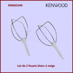 Lot de 2 fouets Kenwood KW665240 CYB-107372