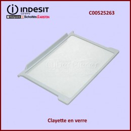 Clayette en verre Indesit C00525263 CYB-342728
