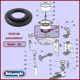 Joint de percolateur Delonghi 7313285849 CYB-122931