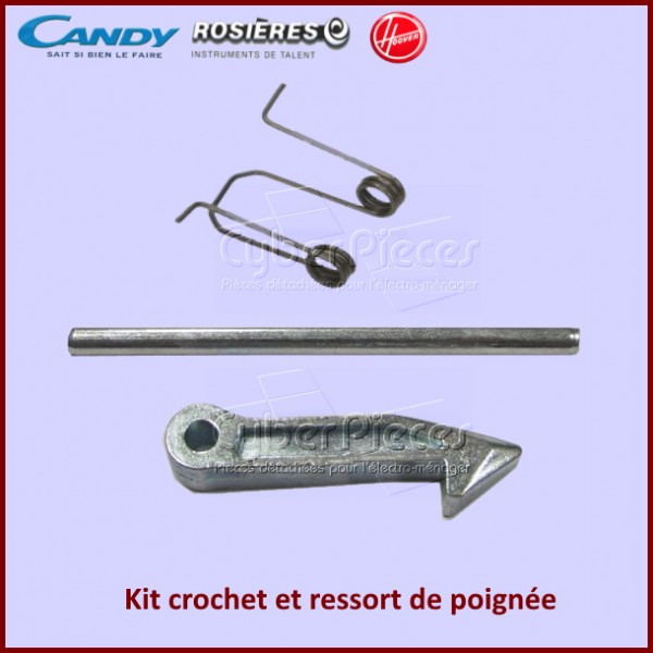 Kit crochet et ressort de poignée Candy 49005361