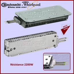 Résistance 2200W Whirlpool 481231018627 CYB-012614