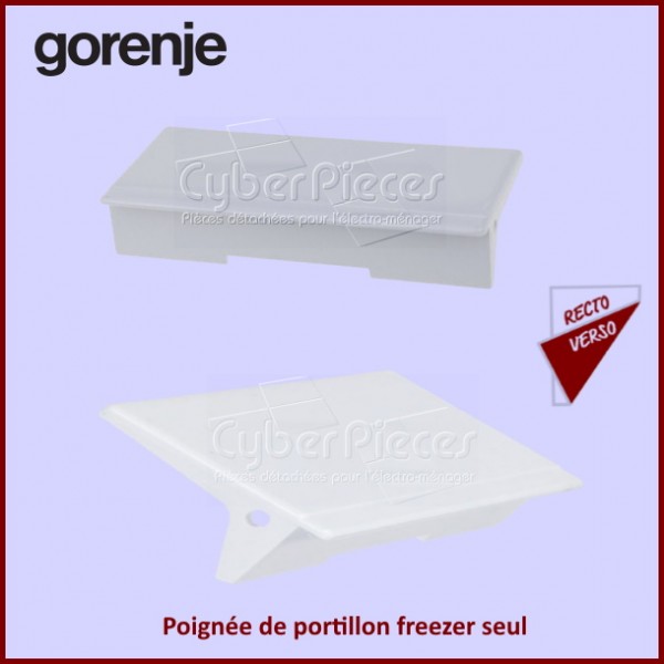 Poignée de portillon freezer seul Gorenje 449404