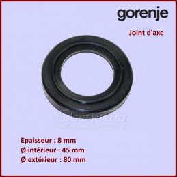 Joint d'axe 45x80x8mm Gorenje 079544 CYB-130660