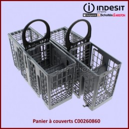 Lot de 2 paniers à couverts Indesit C00260860